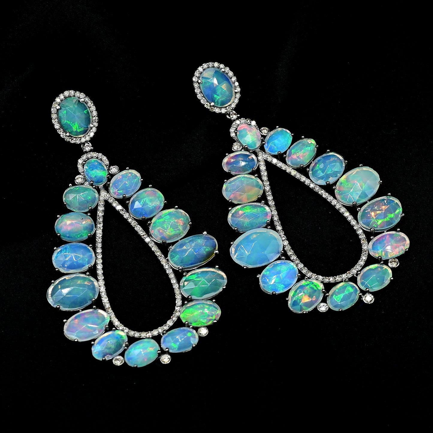 Madelyn Opal Statement Earring