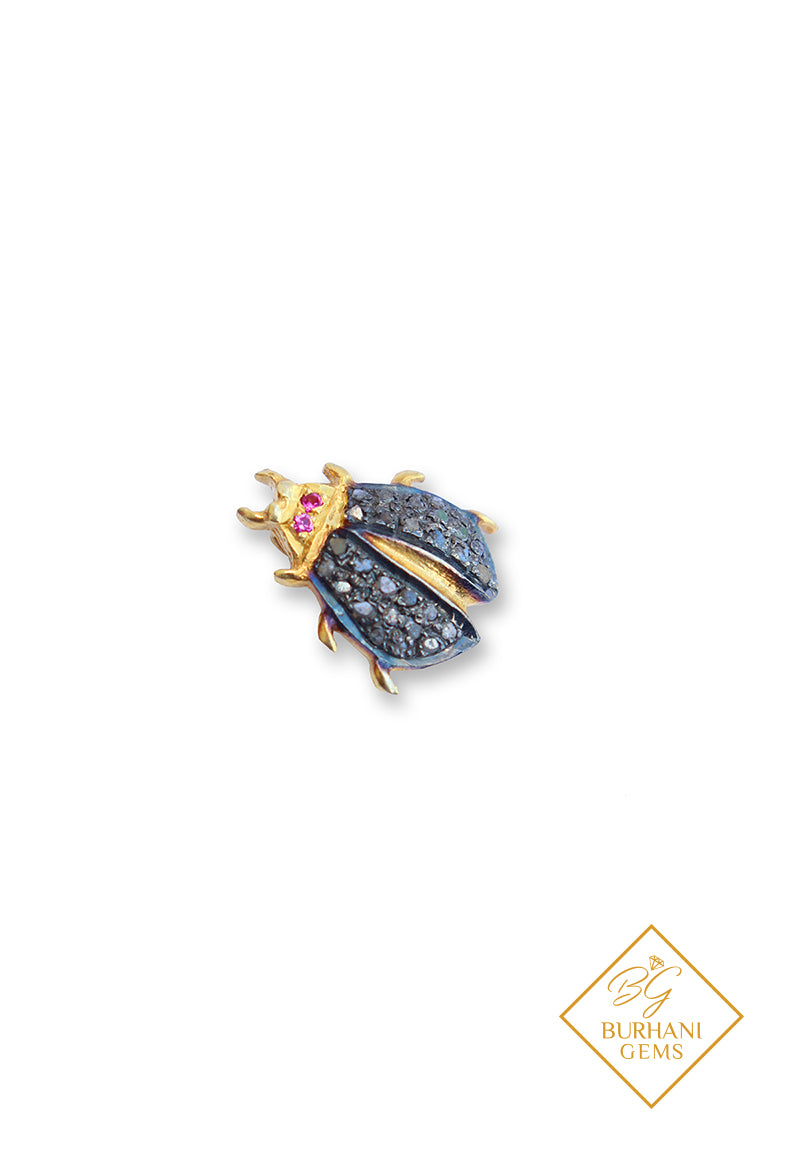 LADYBUG PAVE DIAMOND CHARM