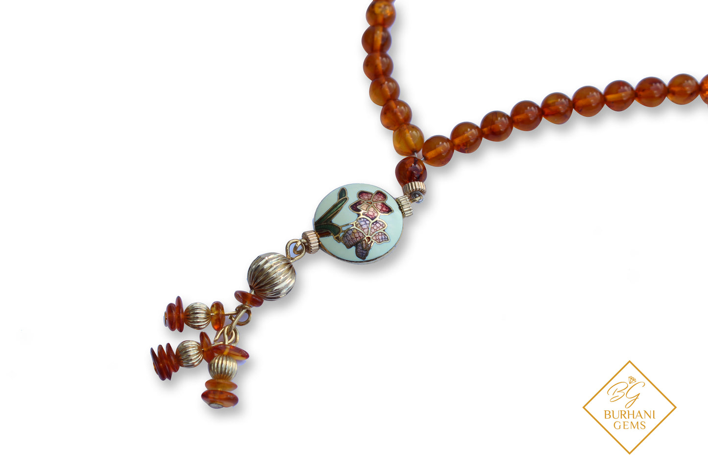 BEAUTIFUL DESIGNER AMBER TASBEEH (KAIRBAH)