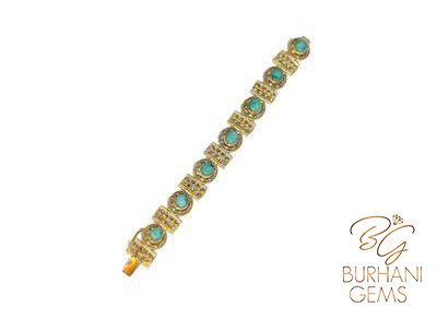 TURQUOISE TENNIS BRACELET