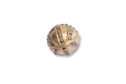 DIAMOND PAVE BEAD GOLD BALL