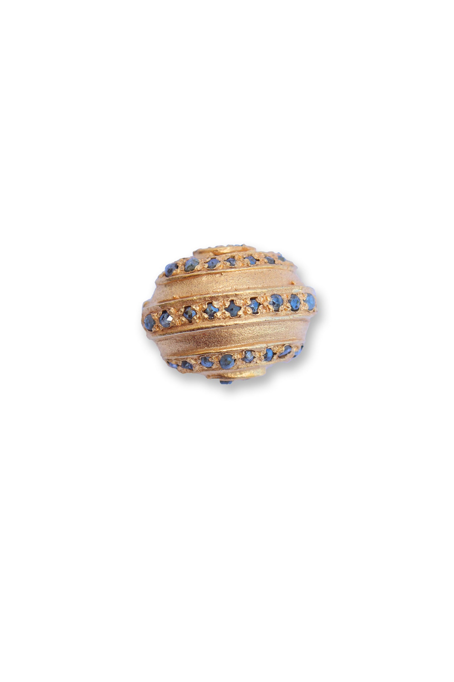 PAVE GOLD BEAD