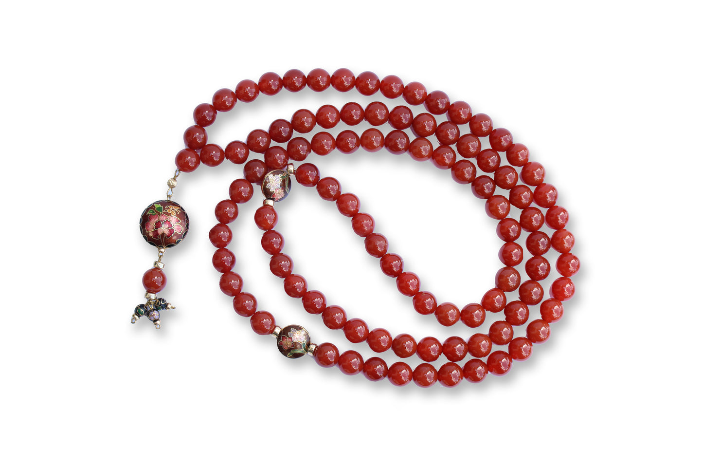 CARNELIAN (AKIK) DESIGNER TASBEEH