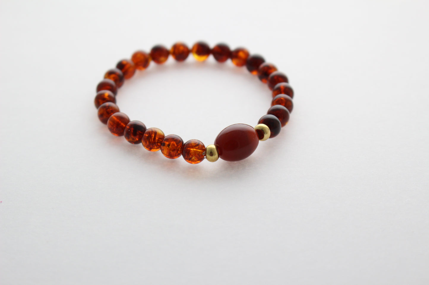 NATURAL AMBER HEALING BRACELET III